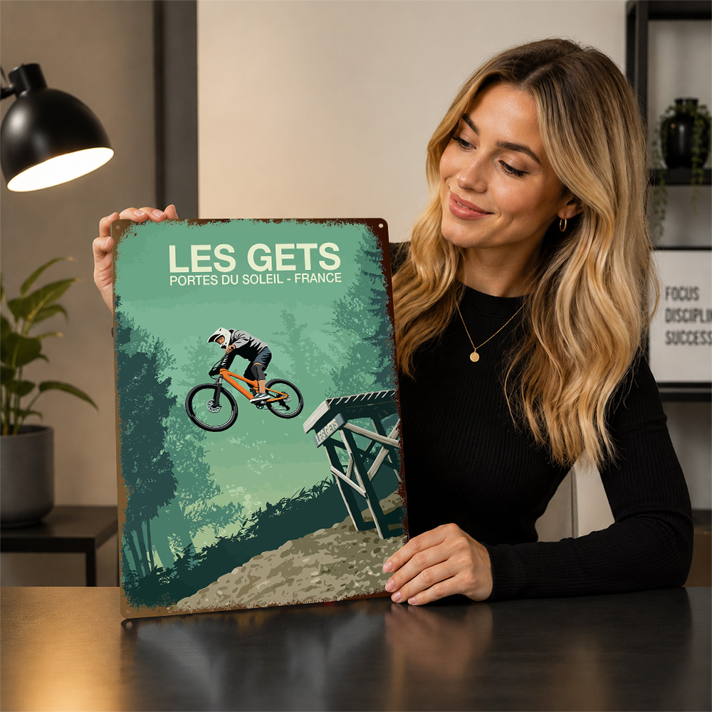 Pôster impresso com tema de sa - Mountain Biking Europe avaliação e preço