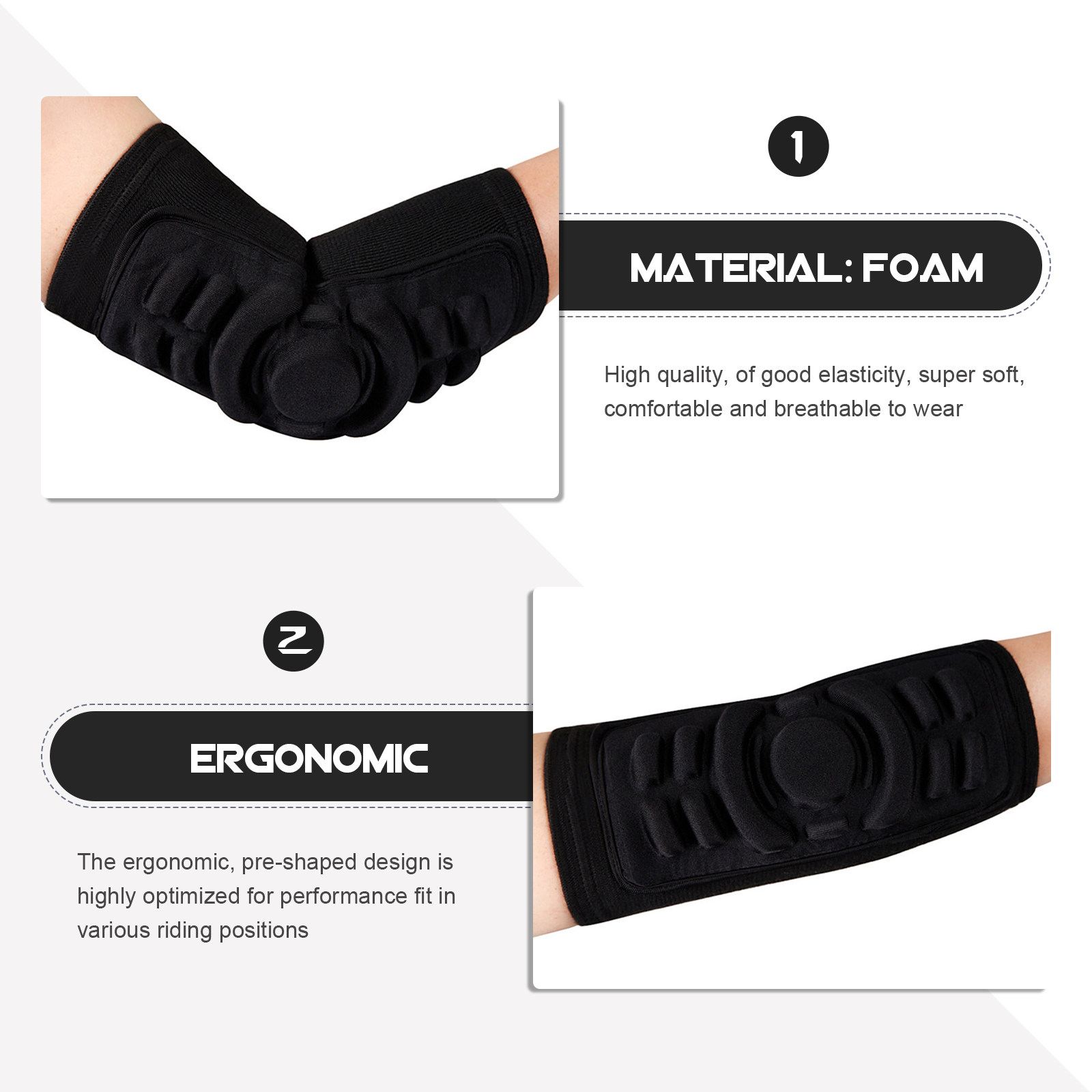 Protetores de Cotovelo para Ci - Mountain Biking Elbow Pads avaliação e preço