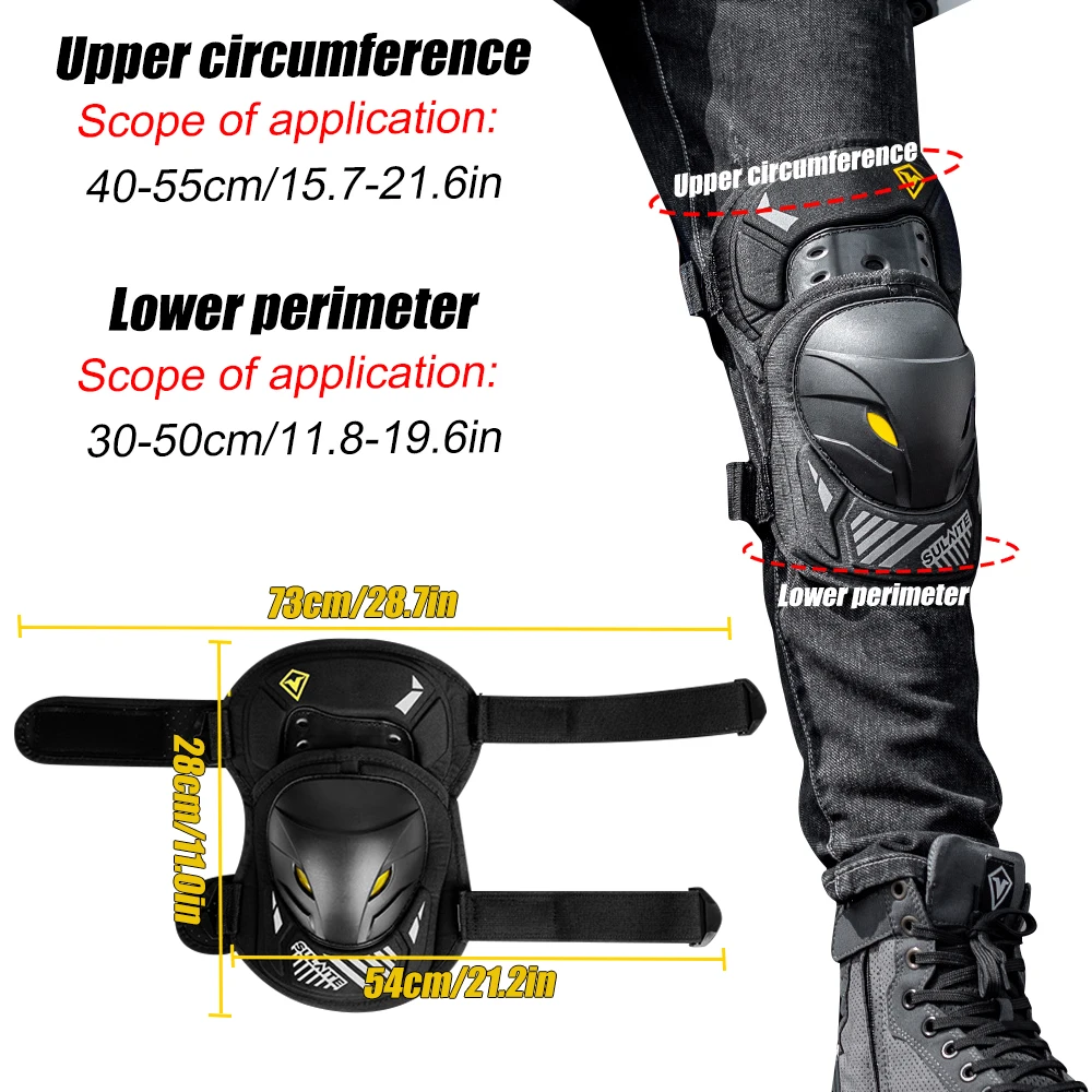 1 Par de Protetores de Joelho  - Mountain Biking Elbow Pads avaliação e preço
