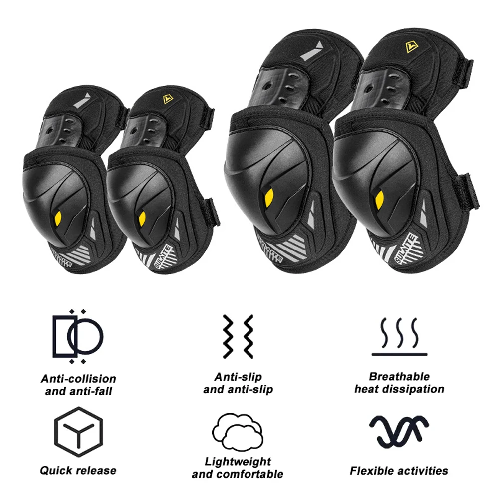 1 Par de Protetores de Joelho  - Mountain Biking Elbow Pads avaliação e preço
